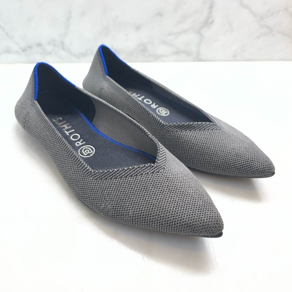 Rothy's the Point Gray Women's Flats